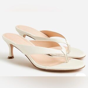 J. Crew Violetta made-in-Italy thong sandals in leather